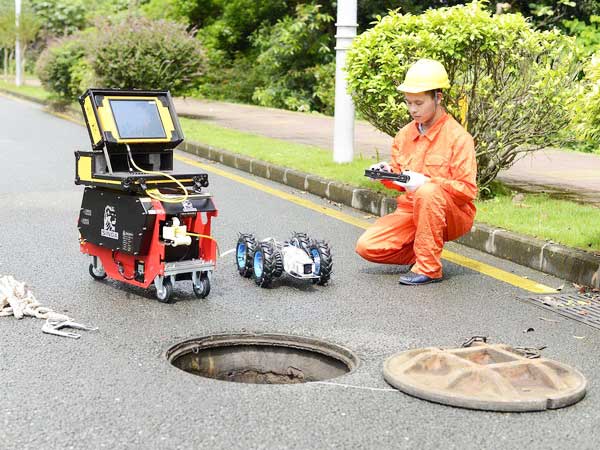 水满乡管道机器人检测