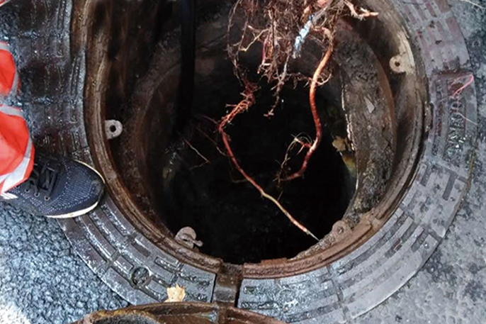 水满乡管道预处理